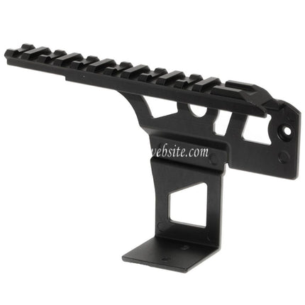 CYMA Optique Lunette Rail Montage Base Convient pour CYMA Classic Army ICS JG Tokyo Marui AK Série AEG Fusil Airsoft Noir