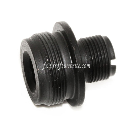 Airsoft Website Canon Silencieux Muzzle Adaptateur -14mm CCW / +22mm CW Convient pour Maruzen APS2 SV/OR Série Sniper