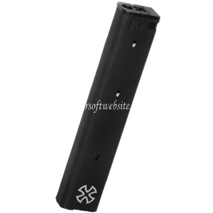 APS EMG 220 Billes Hi-Cap Chargeur Convient pour EMG Noveske Space Invader PCC Série AEG Fusil Airsoft Noir