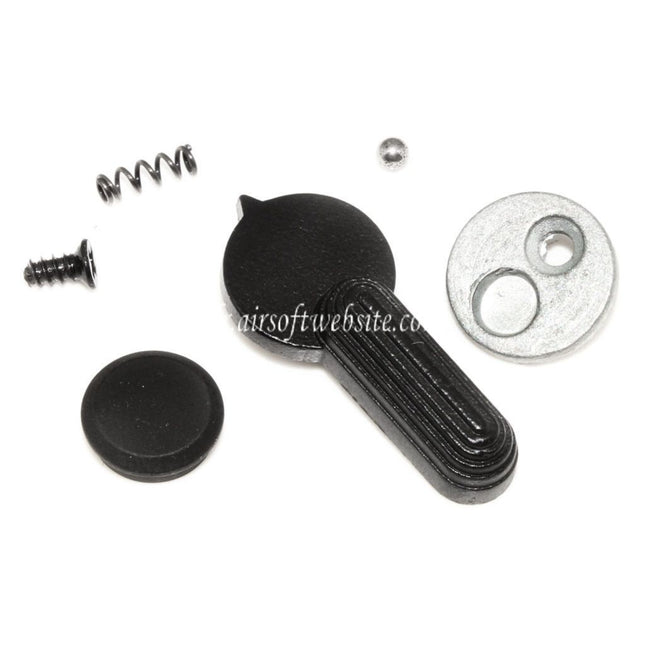 E&C Sélecteur Set Convient pour E&C Tokyo Marui M4 M16 Série AEG Fusil Airsoft Noir