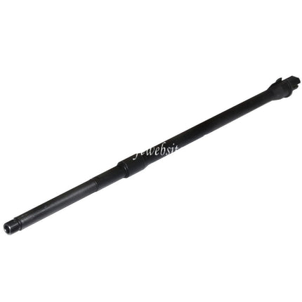 E&C 19.5/20 Pouces Aluminium Canon Extérieur -14mm CCW sens antihoraire Convient pour M16VN M16A1 Série AEG Fusil Airsoft Noir