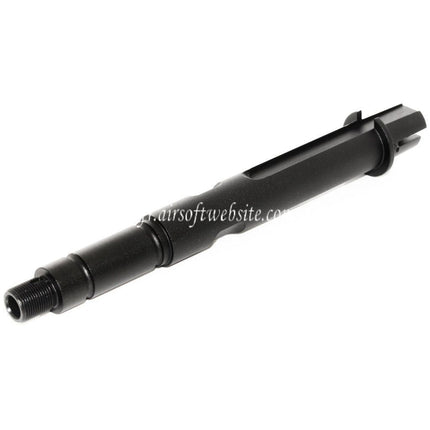 E&C 7.75/8.5 Pouces Aluminium Canon Extérieur -14mm CCW sens antihoraire Convient pour E&C 416 G-Style Série AEG Fusil Airsoft Noir