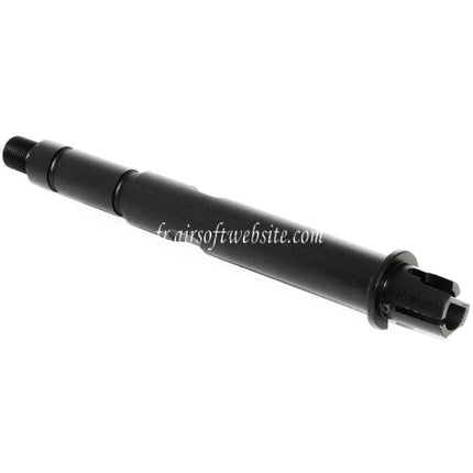 E&C 7.75/8.5 Pouces Aluminium Canon Extérieur -14mm CCW sens antihoraire Convient pour E&C 416 RAHG Série AEG Fusil Airsoft Noir