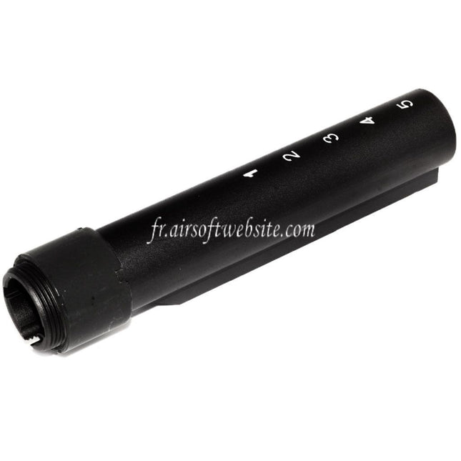 E&C 168mm 5-Positions Extended Crosse Buffer Tube Adaptateur Convient pour E&C 416A5 Série AEG Fusil Airsoft