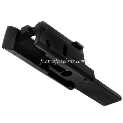 E&C Cadre Rail Boîtier de Montage Convient pour E&C Tokyo Marui G19X G19 Gen3 Gen5 Série GBB Pistolet Airsoft Noir