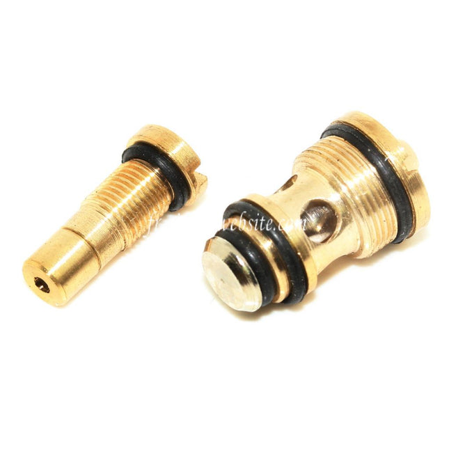 E&C 2pièces Entrée Sortie Vanne Convient pour E&C Tokyo Marui G17 G19 Série GBB Pistolet Airsoft Chargeur