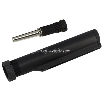 E&C MUR Style Haut Bas Métal Boîtier avec 20mm Top Rail Convient pour E&C Tokyo Marui QD V2 Vitesse Boîte M4 M16 Série AEG Fusil Airsoft Noir