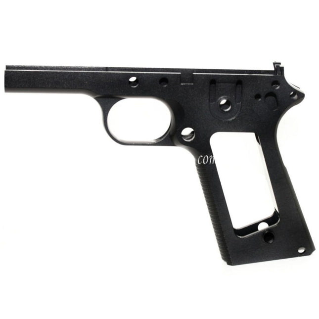KF Airsoft CNC Aluminum Pistolet Poignée Le Châssis Convient pour Tokyo Marui M1911 Série GBB Pistolet Noir