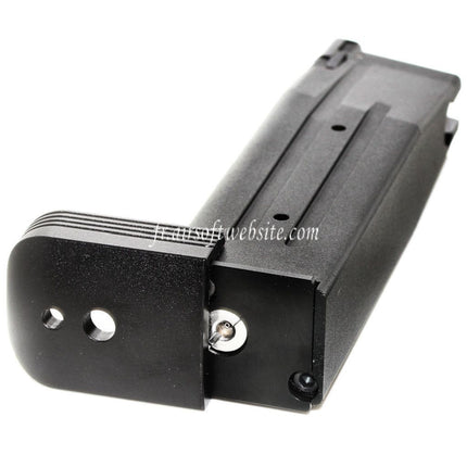 KF Airsoft Léger CNC Aluminum 30 Billes Gaz Chargeur Convient pour Hi-Capa Série GBB Pistolet