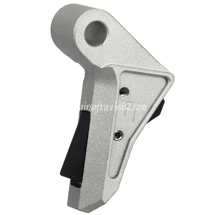 5KU FI Style CNC Aluminium Zero Gâchette Convient pour WE Tokyo Marui G17 G19 G34 Série GBB Pistolet Airsoft