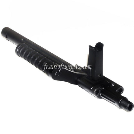 Golden Eagle 315mm 10/11 Pouces Canon Extérieur Set -14mm CCW sens antihoraire Convient pour Golden Eagle FightLite MCR LMG AEG Fusil Airsoft Noir