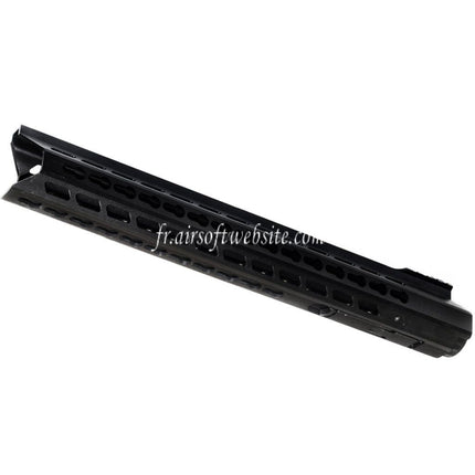 Golden Eagle 390mm Aluminium Free Float Keymod RAS Handschutzschiene passend für Golden Eagle 3202 M200 Sniper Airsoft Gewehr Schwarz