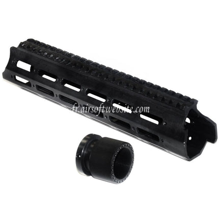 Golden Eagle 290mm Aluminium Free Float M-LOK RAS Handschutz für Golden Eagle 3203 M200 Scharfschützengewehr Airsoft Schwarz