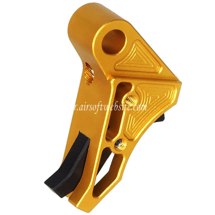 5KU EX Style CNC Aluminium Gâchette Convient pour WE Tokyo Marui G17 G19 G34 Série GBB Pistolet Airsoft