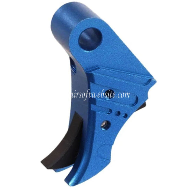 5KU SSVI Style CNC Aluminium Gâchette Convient pour WE Tokyo Marui G17 G19 G34 Série GBB Pistolet Airsoft