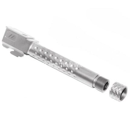 PTS Licensed ZEV Canon Extérieur & Laylax Nine Ball 6.00mm Canon Interne Set Convient pour ISSC M22 EMG SAI BLU Lonewolf ZEV G&P P80 AW WE Tokyo Marui G17 Série GBB Pistolet Airsoft