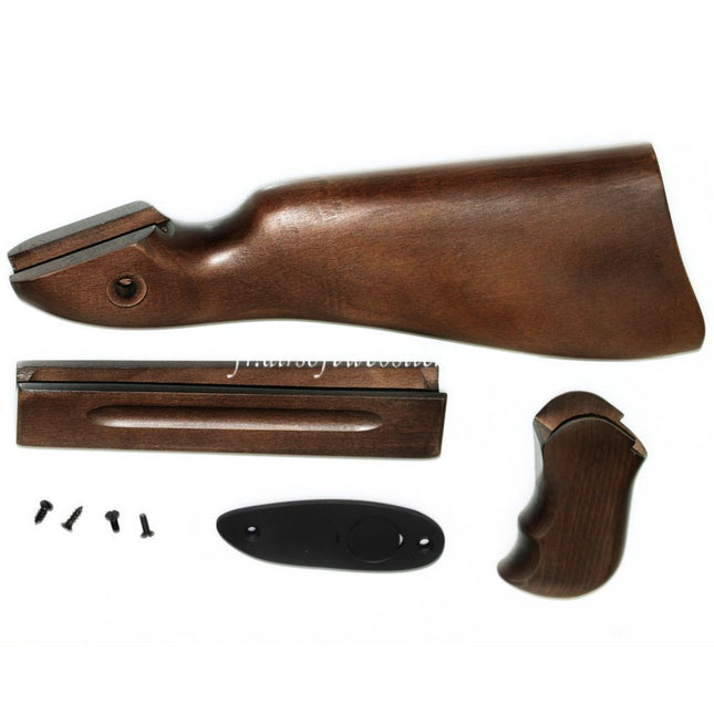 King Arms Bois véritable Conversion Kit Convient pour King Arms Thompson M1A1 Série AEG Fusil Airsoft