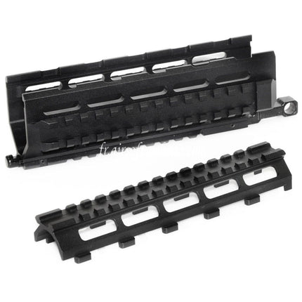 CYMA 170mm Aluminum Rail de Garde-Main Convient pour CYMA Tokyo Marui SIG 552 AEG Fusil Airsoft Noir