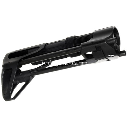 5KU PDW Rétractable Sliding Crosse Convient pour Tokyo Marui M4 MWS GBB Fusil Airsoft Noir