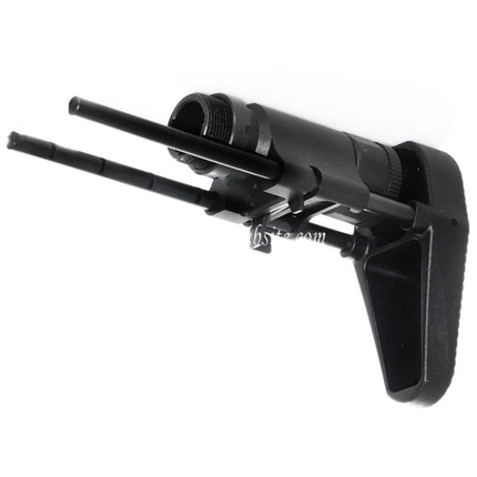 Airsoft Website 6-Position PDW Rétractable Sliding Crosse Convient pour Tokyo Marui M4 Série AEG Fusil Noir