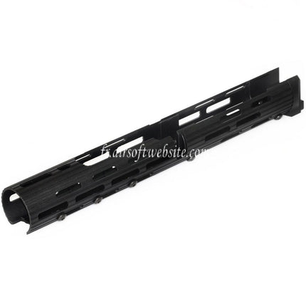 CYMA 330mm Tubular M-LOK Garde-Main Convient pour AKM AK74 AK103 Série AEG Fusil Airsoft Noir