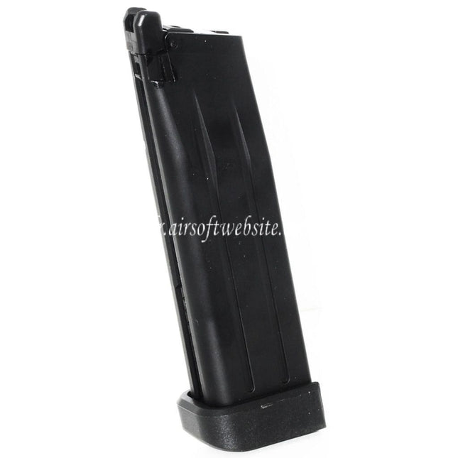 DOUBLE BELL 30 Billes Gaz Chargeur Convient pour Hi-Capa Série GBB Pistolet Airsoft Noir