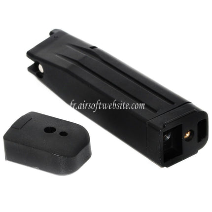 DOUBLE BELL 30 Billes Gaz Chargeur Convient pour Hi-Capa Série GBB Pistolet Airsoft Noir
