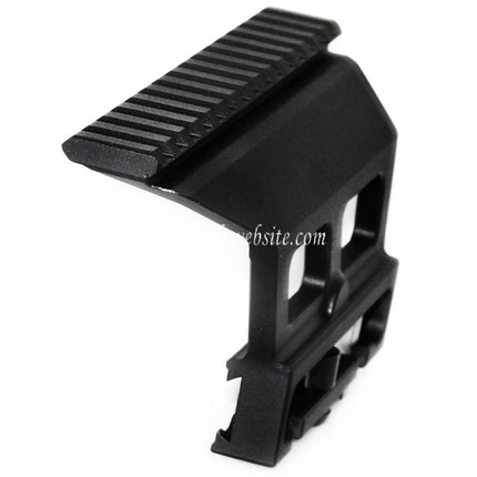 CYMA 155mm Aluminum Railed QD Lunette Montage Convient pour SVD AK Série AEG Fusil Airsoft Noir