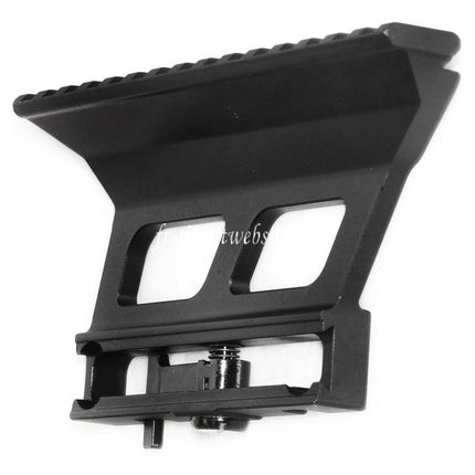 CYMA 155mm Aluminum Railed QD Lunette Montage Convient pour SVD AK Série AEG Fusil Airsoft Noir