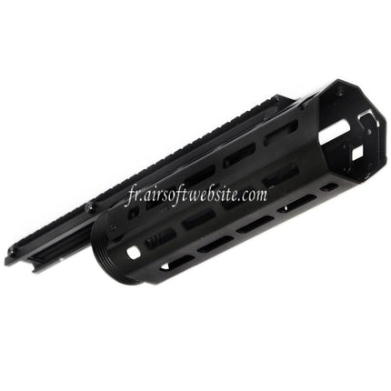 CYMA 360mm M-LOK Rail de Garde-Main Convient pour M4 M16 Série AEG Fusil Airsoft Noir
