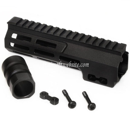 CYMA 178mm 7 Pouces MK16 M-LOK Rail de Garde-Main Convient pour M4 M16 Série AEG Fusil Airsoft Noir