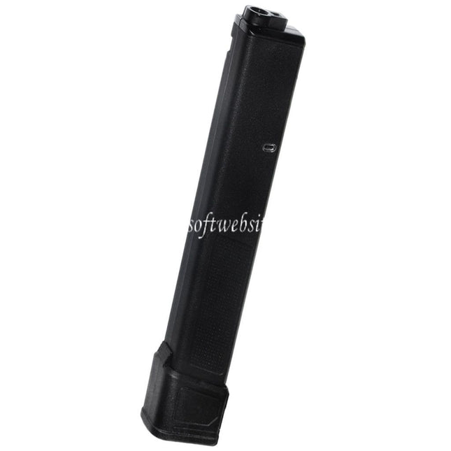 PTS 140 Billes EPM-AR9 Mid-Cap Enhanced Polymère Chargeur Convient pour Classic Army PX9 G&G ARP9 Série AEG Fusil Airsoft Noir