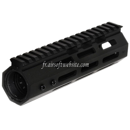 APS 7 Pouces 178mm EMG NOVESKE NSR Gen 4 RIS M-LOK Rail de Garde-Main Convient pour AR M4 M16 Série AEG Fusil Airsoft Noir