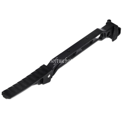 5KU 198mm AB-8R Style avec Pliable Butt Plaque Crosse Convient pour D-Boys GHK LCT CYMA AK Série Fusil Airsoft Noir