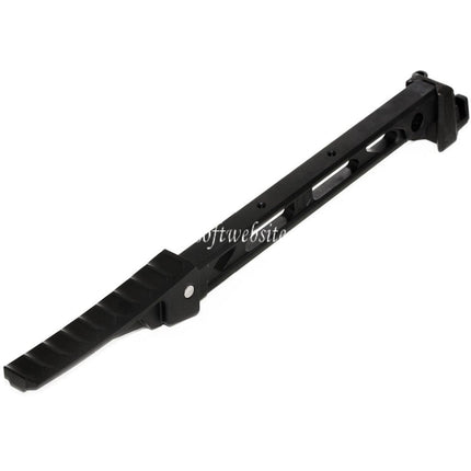 5KU 198mm AB-8 Style avec Pliable Butt Plaque Crosse Convient pour D-Boys GHK LCT CYMA AK Série Fusil Airsoft Noir