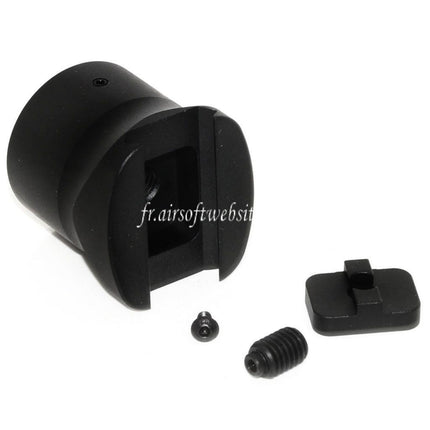 5KU M4 Crosse Buffer Tube Adaptateur Convient pour Cybergun SIG MCX / MPX AEG Fusil Airsoft Noir