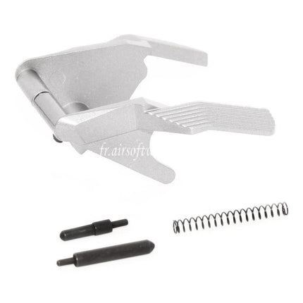 KF Airsoft Aluminum Glissière Verrou Pouce Sûreté Ambi Convient pour Tokyo Marui Hi-Capa GBB Pistolet