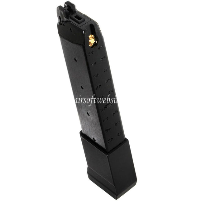 APS EMG 34 Billes Co2 Chargeur Convient pour G17 G18C G34 G35 G-Série GBB Pistolet Airsoft Noir
