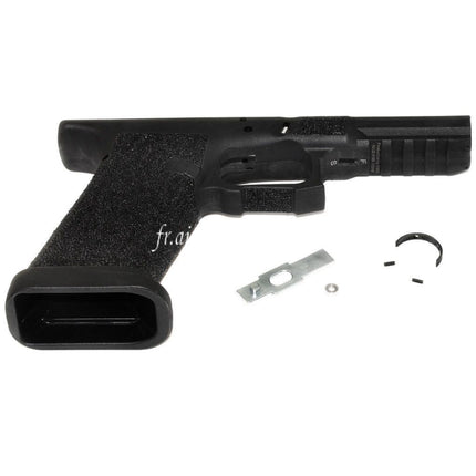APS EMG Polymère Pointillé Pistolet Poignée Le Châssis Convient pour ACP601 ACP606 Black Hornet Tokyo Marui G17 G18C G34 G35 Série GBB Pistolet Airsoft Noir