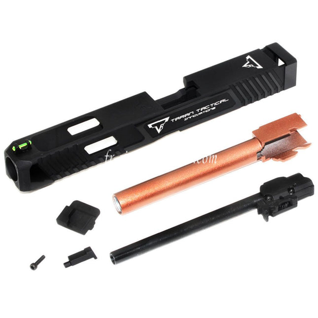 APS EMG TTI CNC Combat Master Canon Glissière Set Convient pour SAI BLU Série APS ACP601 Tokyo Marui G17 GBB Pistolet Airsoft