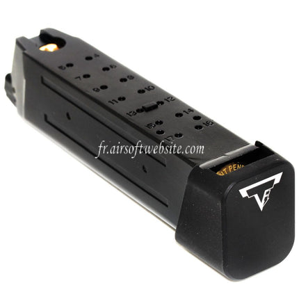 APS EMG TTI 23 Billes Co2 Chargeur Convient pour G17 G18C G34 G35 G-Série GBB Pistolet Airsoft Noir