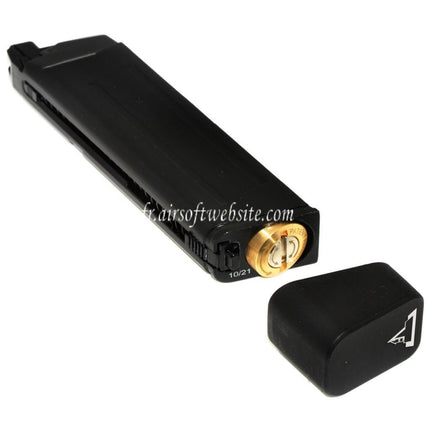 APS EMG TTI 23 Billes Co2 Chargeur Convient pour G17 G18C G34 G35 G-Série GBB Pistolet Airsoft Noir