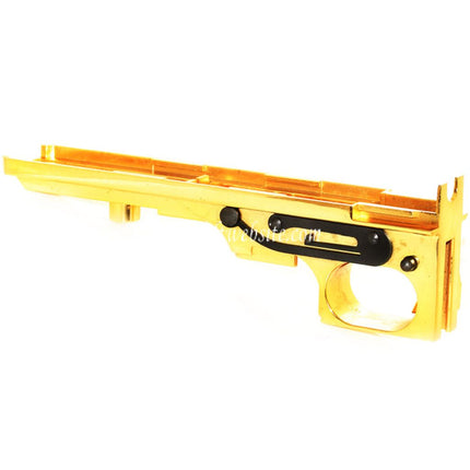 King Arms CNC Aluminum Boîtier Bas Convient pour King Arms Thompson M1A1 Military / M1928 Chicago Série AEG Fusil Airsoft Or