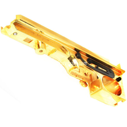 King Arms CNC Aluminum Boîtier Bas Convient pour King Arms Thompson M1A1 Military / M1928 Chicago Série AEG Fusil Airsoft Or