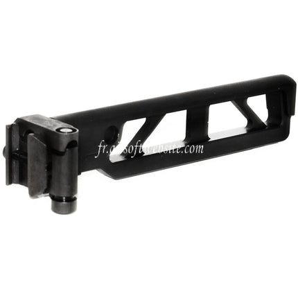 5KU 162mm ST-6 Style AR M4 Crosse avec Pliable Mech Convient pour M1913 Picatinny Rail System Fusil Airsoft Noir