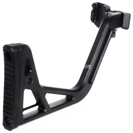 5KU Visor Pliable Crosse Convient pour MCX / MPX M1913 Picatinny Rail System Fusil Airsoft Noir