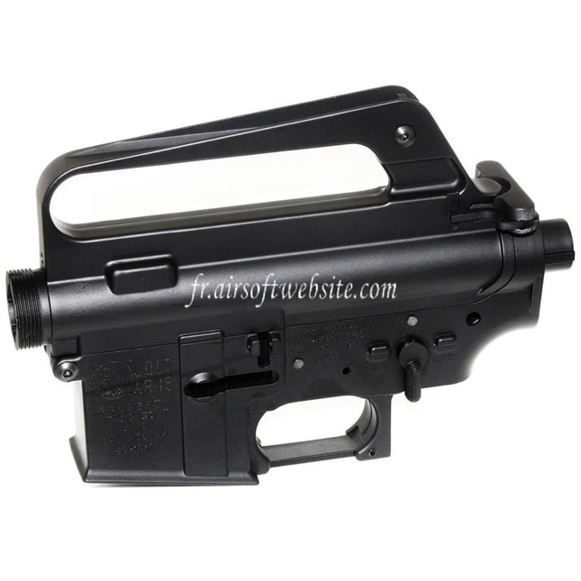 E&C M16VN Haut Bas Métal Boîtier Convient pour E&C Tokyo Marui M4 M16 Série AEG Fusil Airsoft Noir