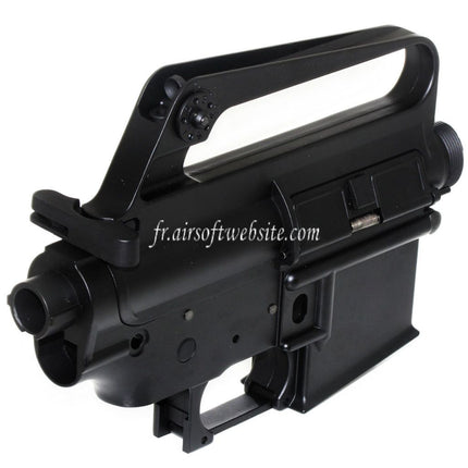 E&C M16VN Haut Bas Métal Boîtier Convient pour E&C Tokyo Marui M4 M16 Série AEG Fusil Airsoft Noir