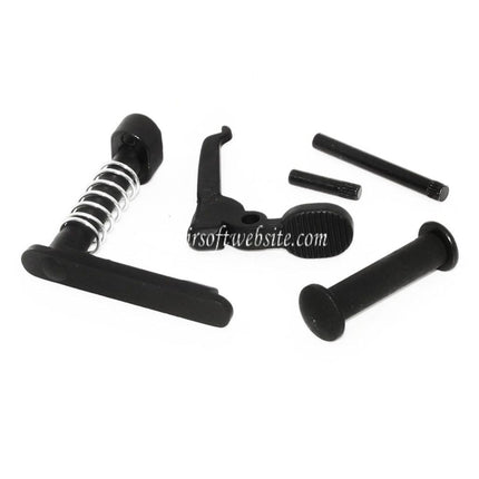 E&C M16VN Haut Bas Métal Boîtier Convient pour E&C Tokyo Marui M4 M16 Série AEG Fusil Airsoft Noir