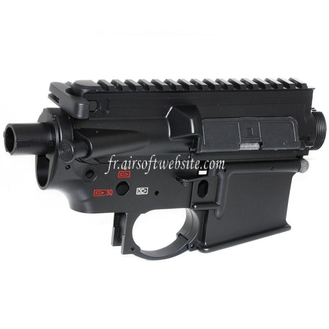 E&C 416 A5 Haut Bas Métal Boîtier Convient pour E&C Tokyo Marui 416 A5 M4 M16 Série AEG Fusil Airsoft Noir